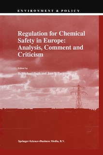 Couverture_Regulation For Chemical Safety In Europe