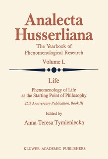 Couverture_Life Phenomenology of Life as the Starting Point of Philosophy