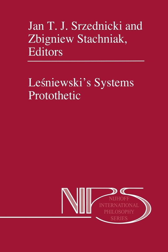 Couverture_Leaniewski's Systems Protothetic