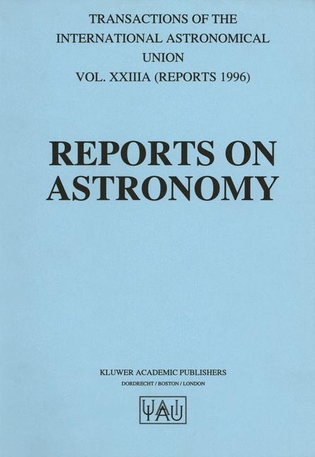 Front cover_Reports on Astronomy