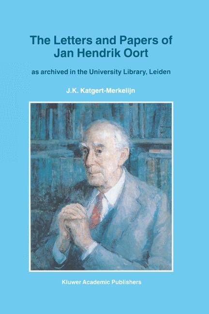 Couverture_The Letters and Papers of Jan Hendrik Oort