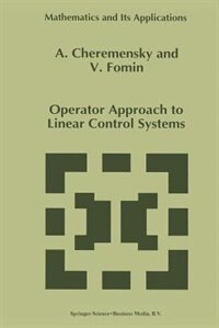 Front cover_Operator Approach to Linear Control Systems