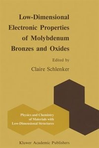 Couverture_Low-dimensional Electronic Properties Of Molybdenum Bronzes And Oxides