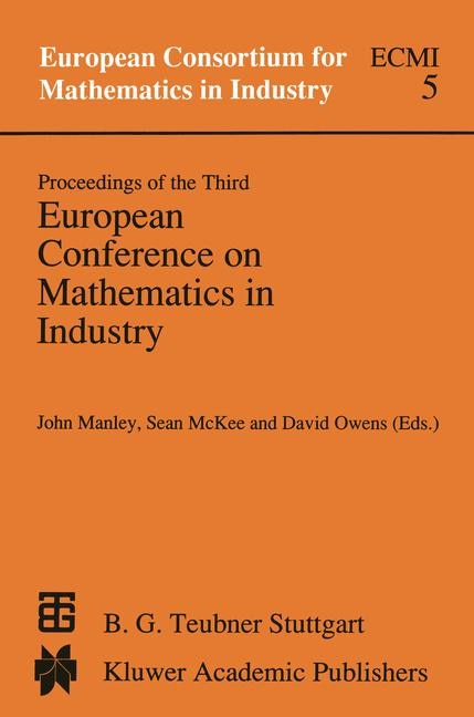 Couverture_Proceedings of the Third European Conference on Mathematics in Industry