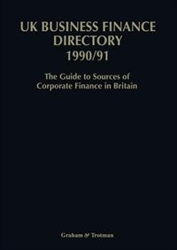 Front cover_Uk Business Finance Directory 1990/91