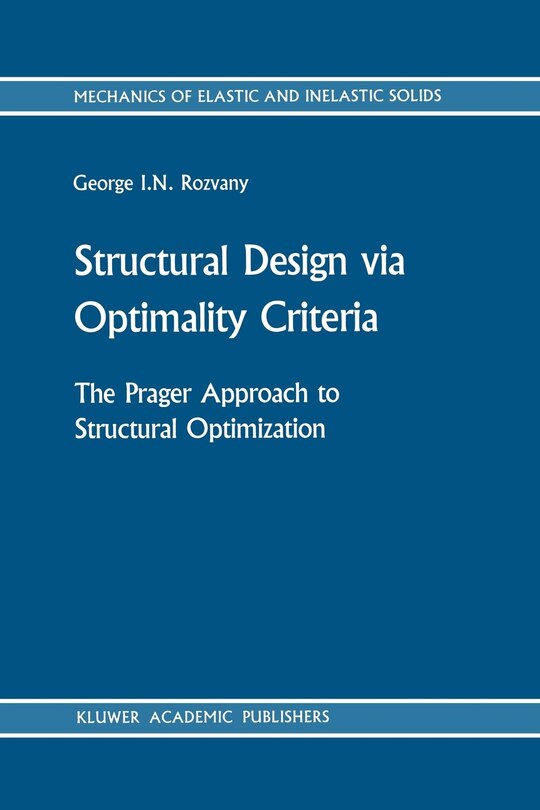 Front cover_Structural Design via Optimality Criteria