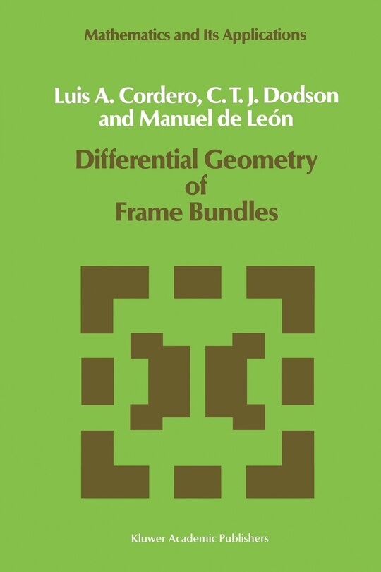 Front cover_Differential Geometry of Frame Bundles