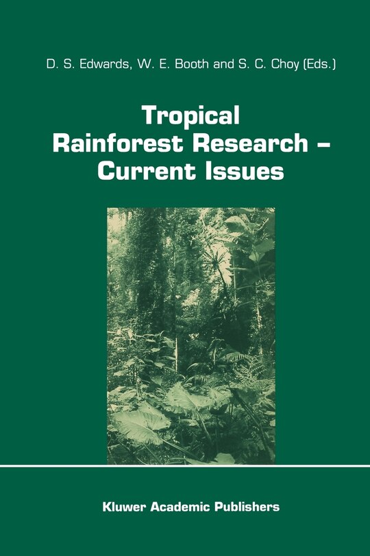 Front cover_Tropical Rainforest Research - Current Issues