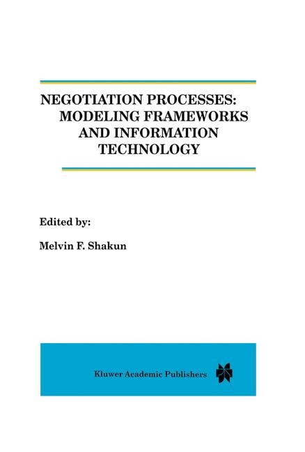 Front cover_Negotiation Processes