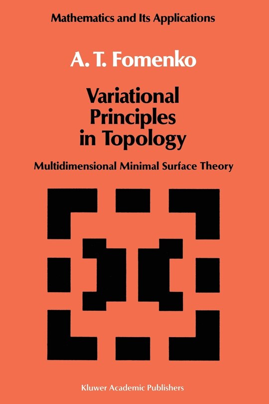 Front cover_Variational Principles of Topology