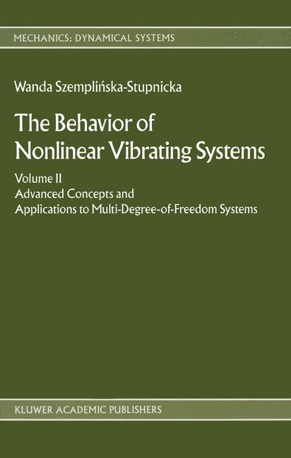 Front cover_The Behaviour of Nonlinear Vibrating Systems