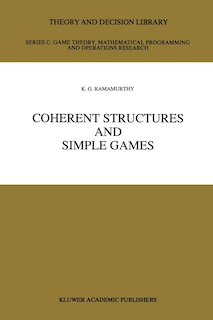Front cover_Coherent Structures and Simple Games