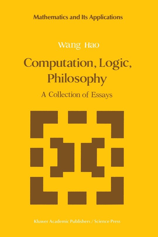 Front cover_Computation, Logic, Philosophy