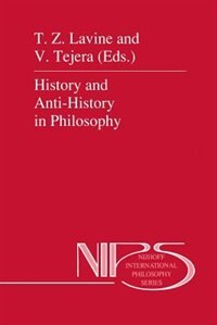 Front cover_History and Anti-History in Philosophy