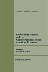 Couverture_Productivity Growth and the Competitiveness of the American Economy