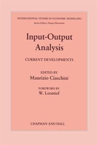 Front cover_Input-Output Analysis
