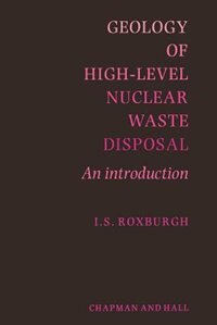 Couverture_Geology of High-Level Nuclear Waste Disposal