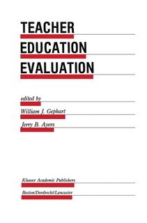 Front cover_Teacher Education Evaluation