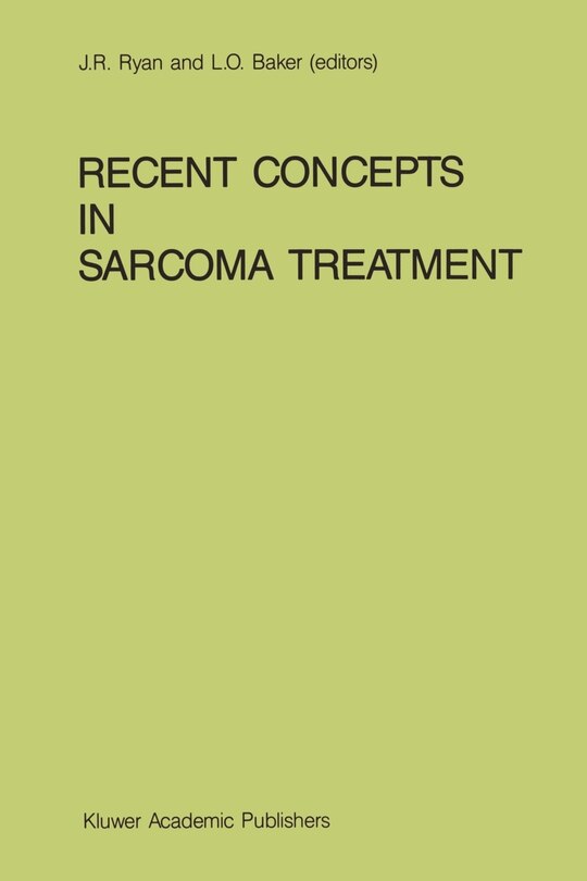 Couverture_Recent Concepts in Sarcoma Treatment