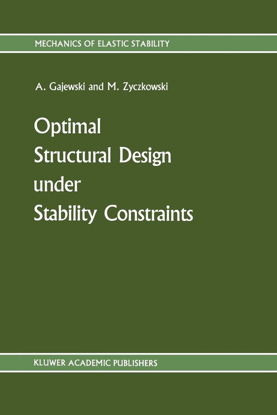 Couverture_Optimal Structural Design under Stability Constraints