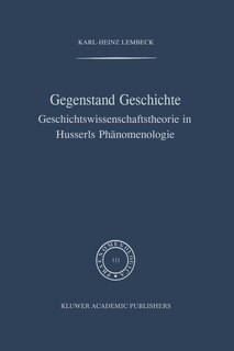 Front cover_Gegenstand Geschichte