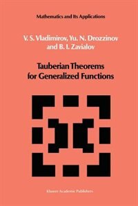 Front cover_Tauberian Theorems for Generalized Functions