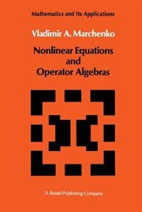 Couverture_Nonlinear Equations and Operator Algebras