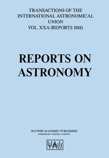 Front cover_Reports on Astronomy