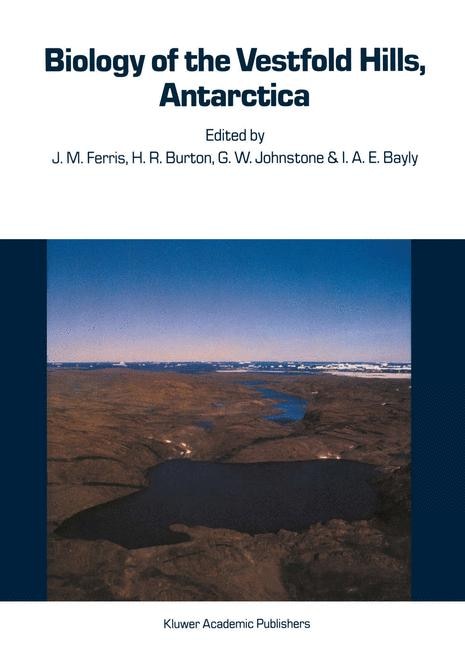 Front cover_Biology of the Vestfold Hills, Antarctica