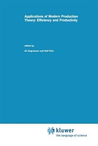 Front cover_Applications of Modern Production Theory