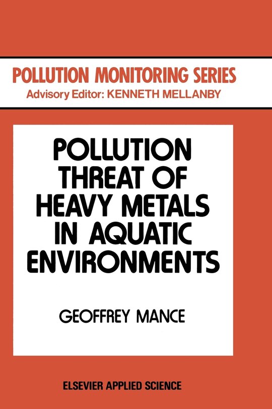 Front cover_Pollution Threat Of Heavy Metals In Aquatic Environments