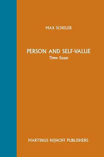 Front cover_Person and Self-Value
