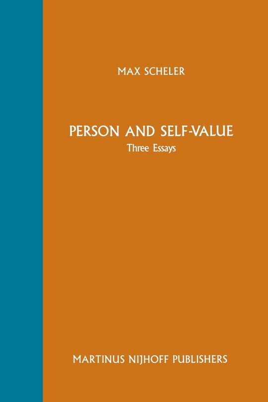 Front cover_Person and Self-Value