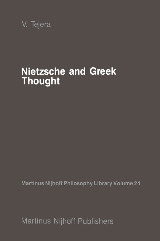 Front cover_Nietzsche and Greek Thought