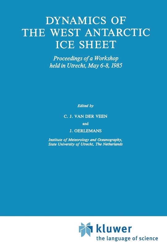 Couverture_Dynamics of the West Antarctic Ice Sheet
