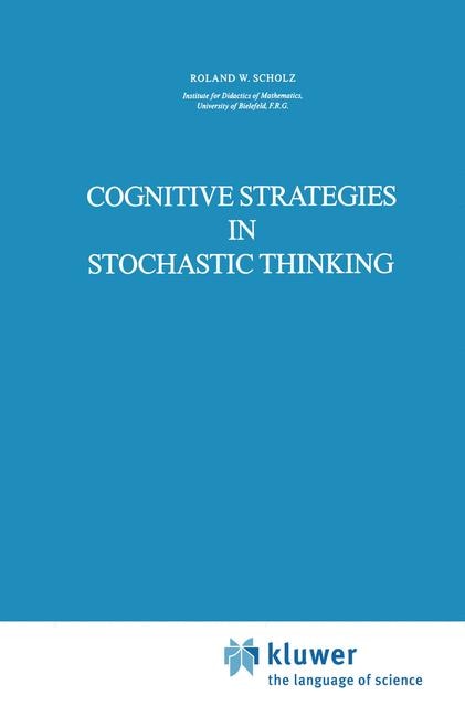 Front cover_Cognitive Strategies in Stochastic Thinking