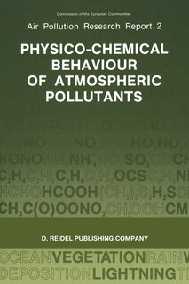 Front cover_Physico-Chemical Behaviour of Atmospheric Pollutants