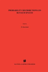 Couverture_Probability Distributions on Banach Spaces