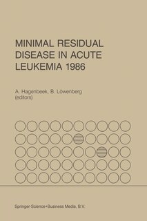 Front cover_Minimal Residual Disease in Acute Leukemia 1986