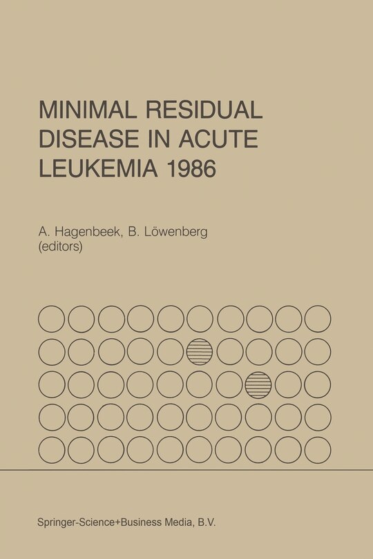Front cover_Minimal Residual Disease in Acute Leukemia 1986