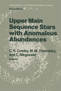 Couverture_Upper Main Sequence Stars with Anomalous Abundances
