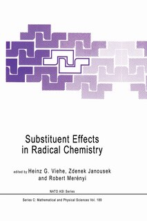 Front cover_Substituent Effects in Radical Chemistry