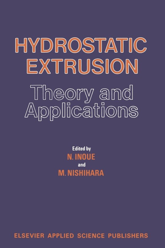 Couverture_Hydrostatic Extrusion