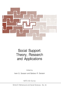 Front cover_Social Support: Theory, Research and Applications