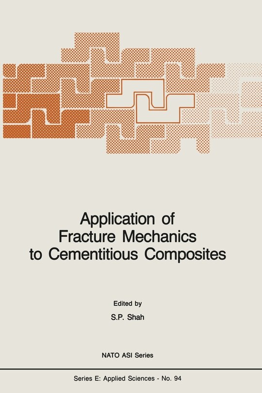 Couverture_Application of Fracture Mechanics to Cementitious Composites