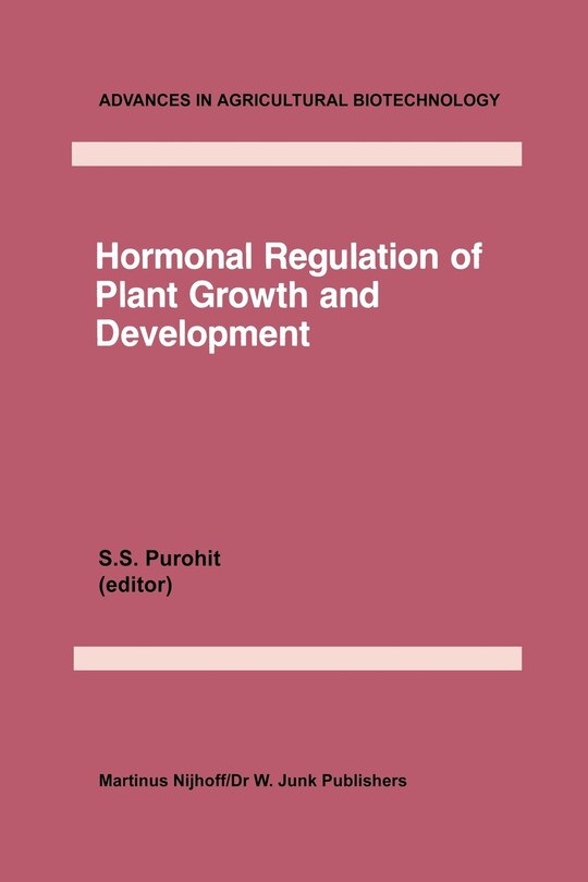 Front cover_Hormonal Regulation of Plant Growth and Development