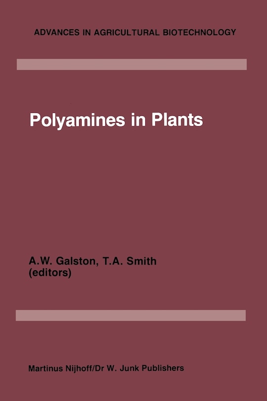 Front cover_Polyamines in Plants