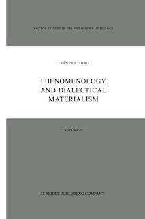 Front cover_Phenomenology and Dialectical Materialism