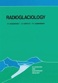 Front cover_Radioglaciology