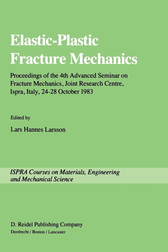Front cover_Elastic-Plastic Fracture Mechanics